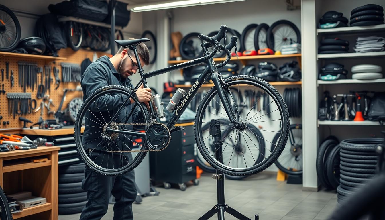 Bicycle servicing made straightforward
